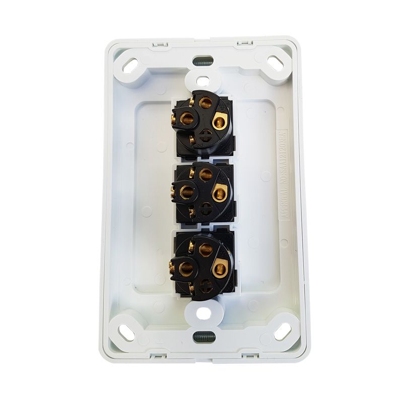 Triple Vertical Light Switch NZ Standards