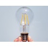 4W Glass LED Filament Bulb E27 Warm White 400LM (3 Year Warranty)