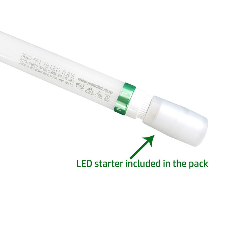 Premium 5ft LED Tube Lights NZ Standards 50% Brighter